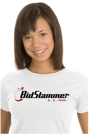 BidSlammer T-shirt girl BidSlammer T-shirt girl
